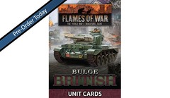Bulge: British Unit Cards